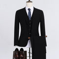 Korean-style Casual Blazer Suit Jacket Three-piece Set