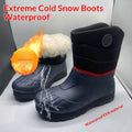 Outdoor Wool Snow Boots For Cold Weather Insulated Work Boots