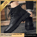 Men's Shoes British Style Tooling Leather Boots